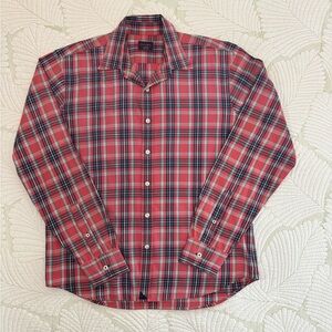 UNTUCKIt Plaid Men's Shirt- Size M